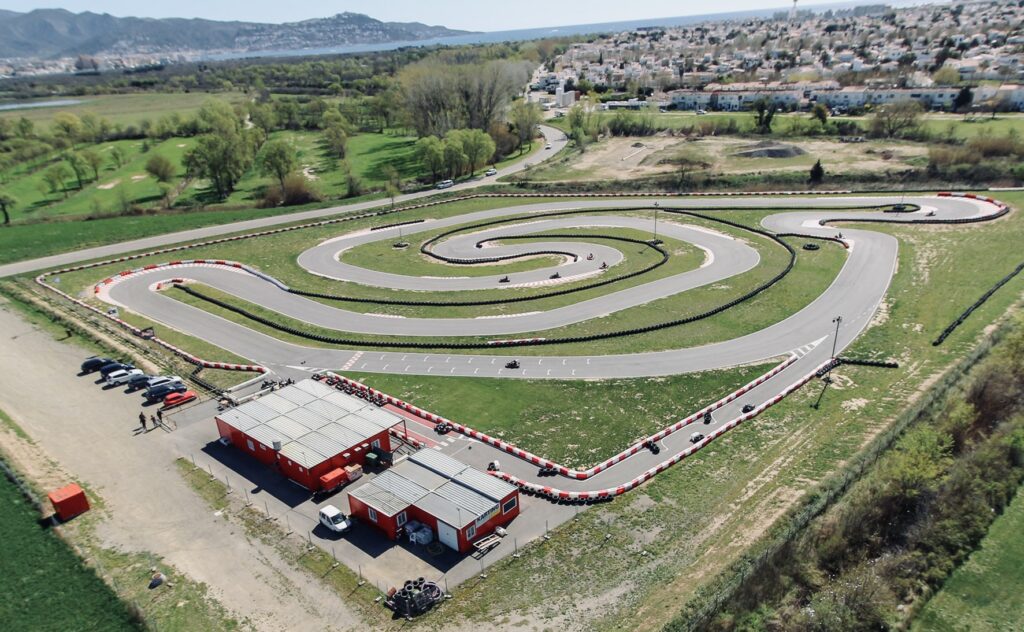 Vistas aéreas Karting Cardedeu